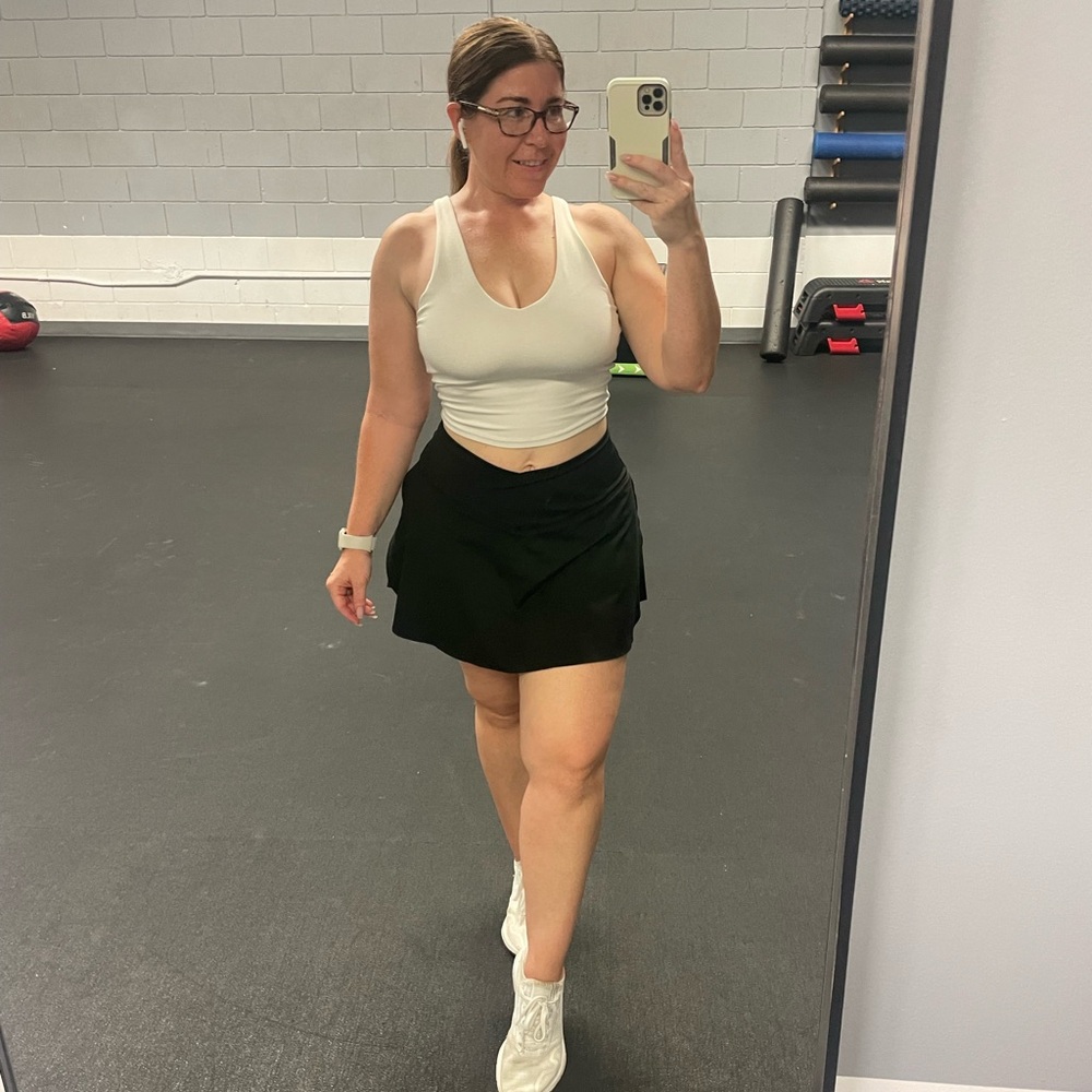 Black Athletic / Tennis Skirt - sz m